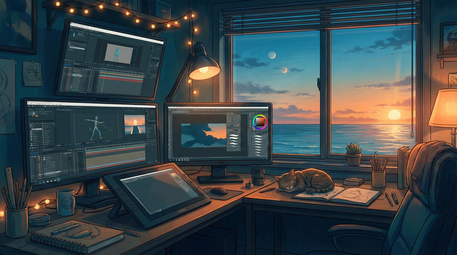 小马拉大车动漫创作教程